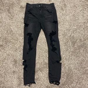 American Eagle High-Waisted Ripped Jeggings